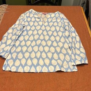 Island Company 100% linen tunic shirt